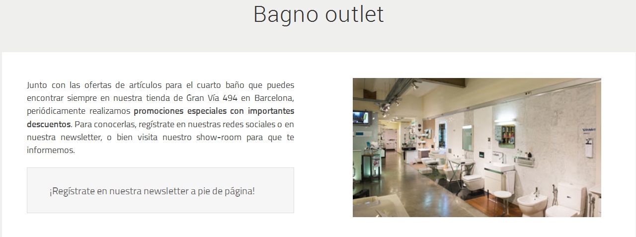 Outlet platos de ducha