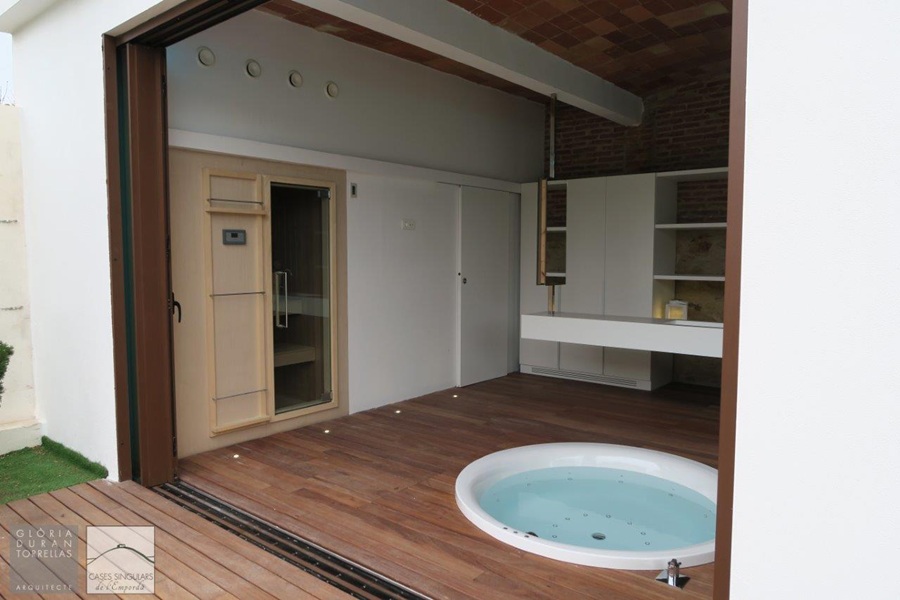 baños y spas casas rusticas, tono bagno, gloria duran