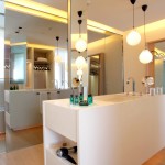 diseño baños Hotel Abac Barcelona, tono bagno