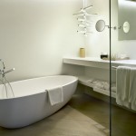 Tono Bagno Proyecto baños Mercer Hotel Barcelona