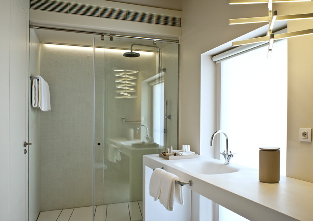 Tono Bagno Proyecto baños Mercer Hotel Barcelona