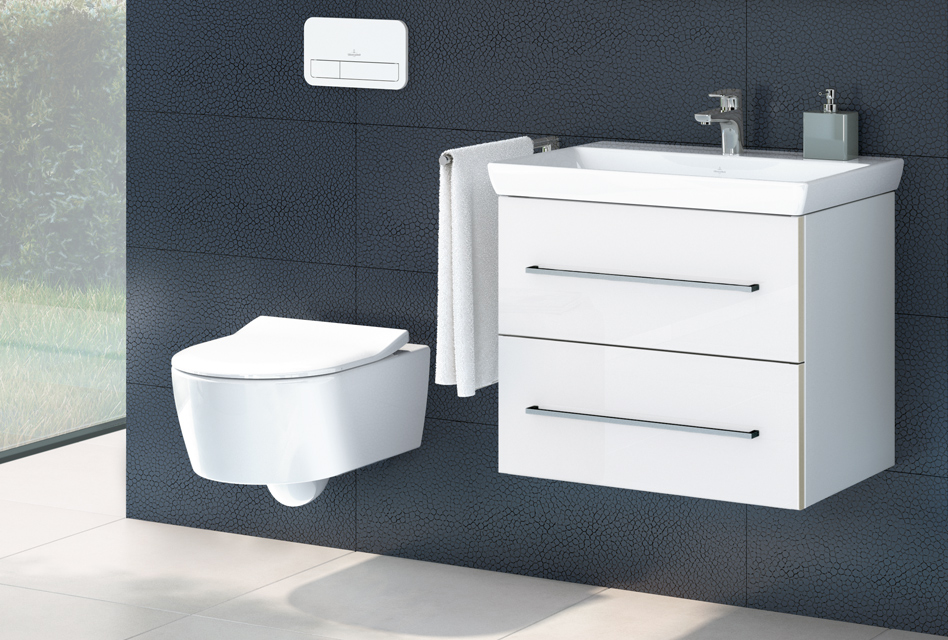 novedades baños 2016, Combipack Avento Villeroy&Boch, inodoro completo Vileroy Boch, Bisagras quickrelease, Tono Bagno, Barcelona