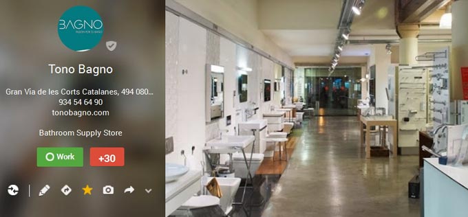 Google Plus Bagno