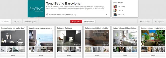 Pinterest Tono Bagno