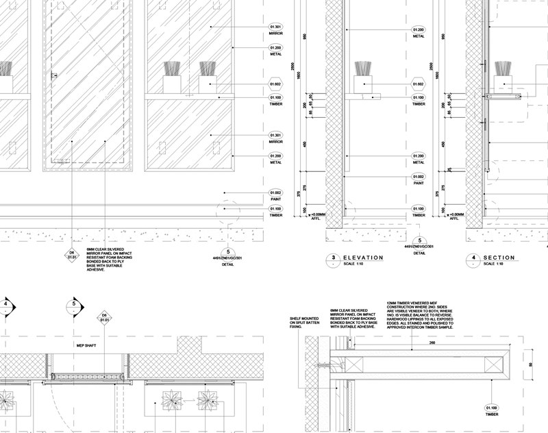 Plano Arquitectura Interiores, Intercon