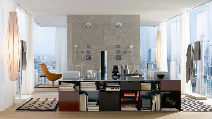 Griferia Axor modelo Citterio M Barcelona , Tono Bagno