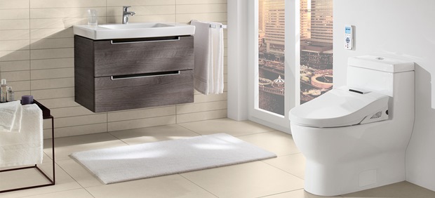 Inodoros 2015 con ducha villeroy & boch viclean, inodoro moderno, Tono BAgno Barcelona