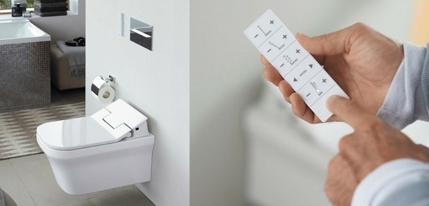 inodoro tapa multifunción sensowash slim de DURAVIT, Tono Bagno, Barcelona