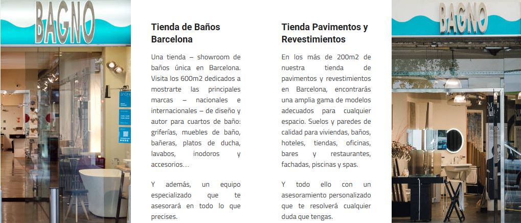 tiendas tono bagno barcelona