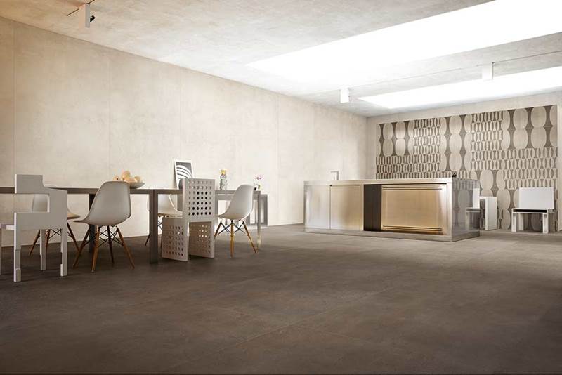 porcelanicos gran formato para baños a medida INDUSTRIAL FLOOR GRES