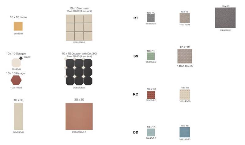 porcelanicos mosaico hidraulico