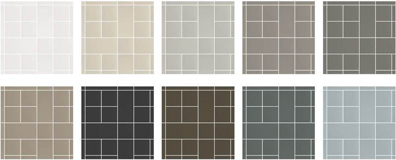 porcelanicos mosaico hidraulico Progetto Micro, Microtiles - schemes