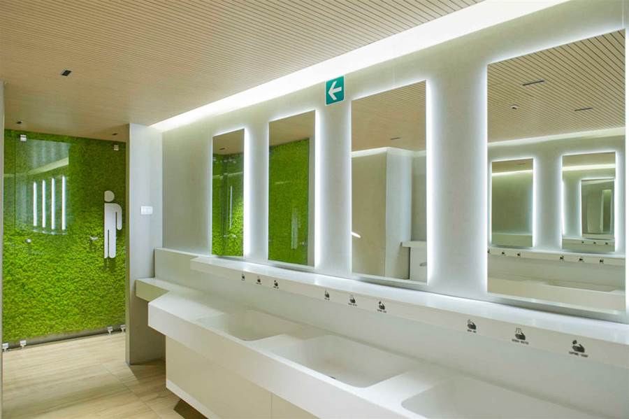 Baños aeropuerto Roma