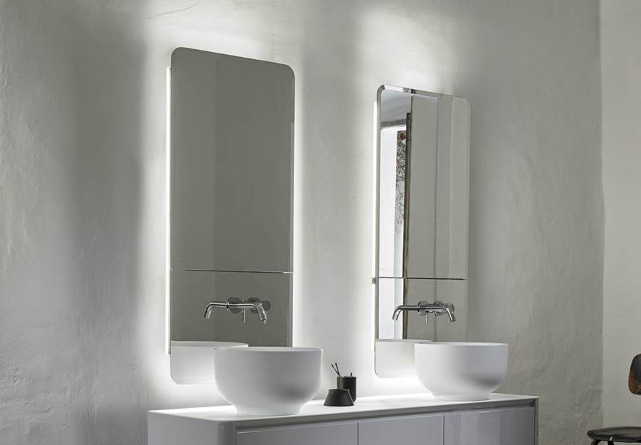 novedades espejos baño 2019, Espejos Camerino