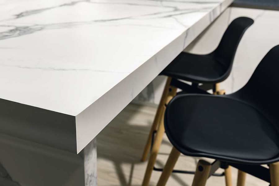 encimeras mesa porcelanico, novedades pavimentos y revestimientos, novedades encimeras cocina