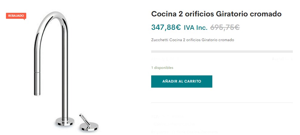 grifos cocina oferta, ofertas griferias cocina