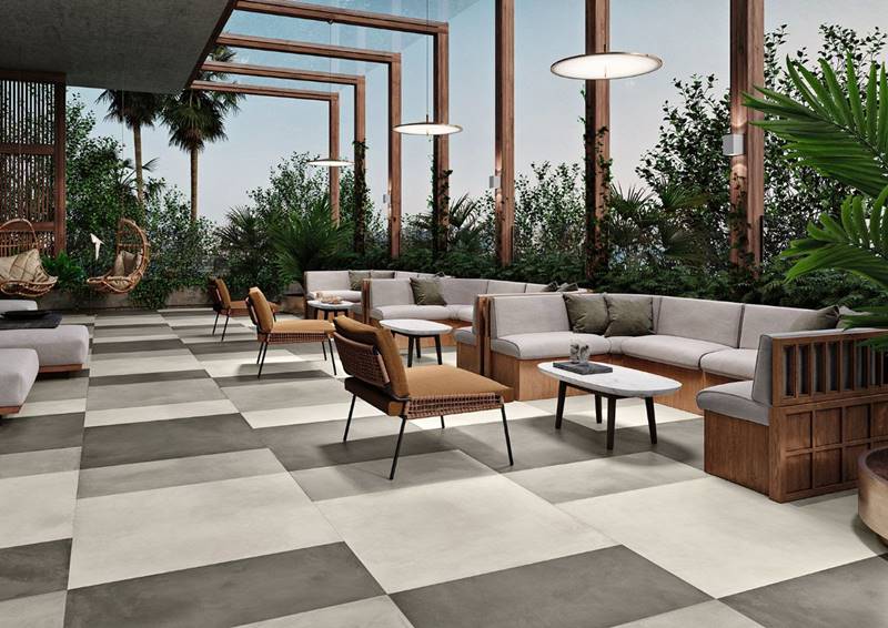 Acabado antideslizante soft grip revigress, novedades pavimentos 2021, pavimentos antideslizantes