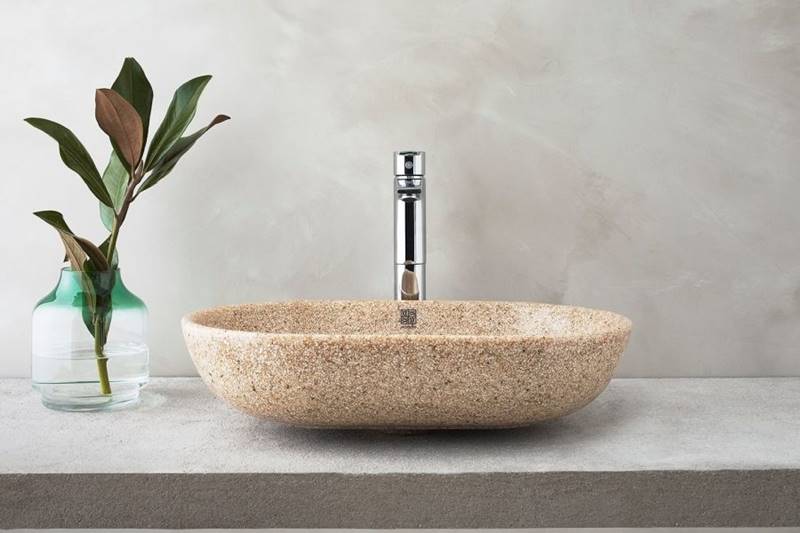 lavabos madera woodio, novedades lavabos 2021, novedades baños 2021
