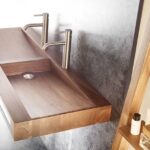 lavabo baño Wood Bathco