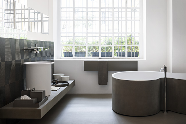 Bañera de diseño DR bathtub para el baño, bañera agape, Tono Bagno, Barcelona