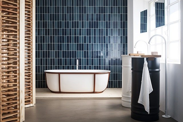 Bañera de diseño cuna bathtub para el baño, bañera agape, Tono Bagno, Barcelona