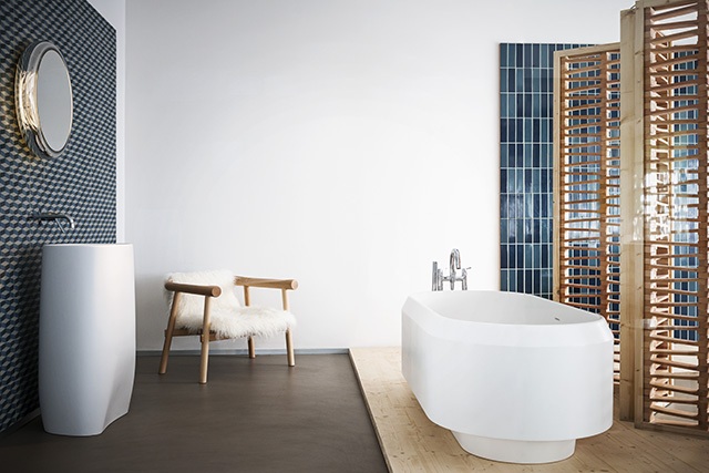 Bañera de diseño lariana bathtub para el baño, bañera Agape, Tono Bagno, Barcelona