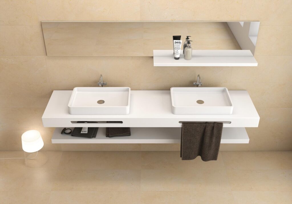 Encimeras Repisas hidrobox, lavabos de diseño, Tono Bagno Barcelona