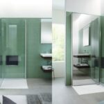 Mamparas para baño Open Space B Duravit, mamparas de ducha, tono Bango Barcelona
