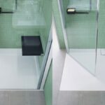 Mamparas para baño Open Space B Duravit, mamparas de ducha, tono Bango Barcelona