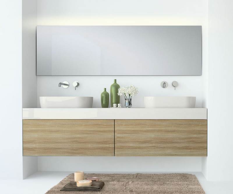 Muebles de baño a media