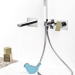 Ritmonio Tweet Griferia de diseño ecologica verde Tono Bagno Barcelona