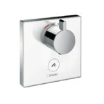 Termostatos empotrados con acabado en cristal de Hansgrohe, Tono Bagno, Barcelona